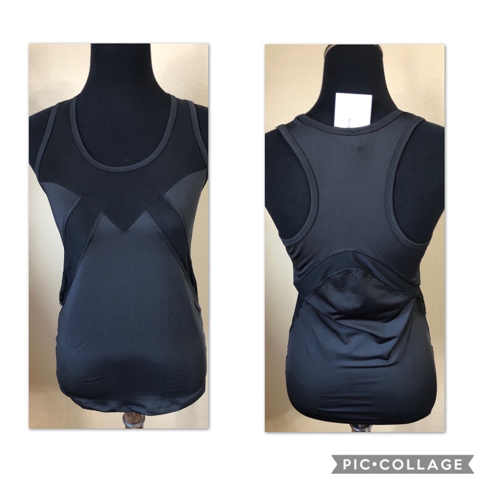 LA Society Black Mesh Sport Tank